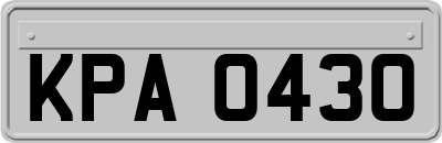 KPA0430