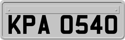 KPA0540
