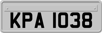 KPA1038