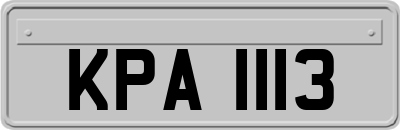 KPA1113