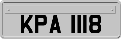 KPA1118