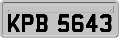 KPB5643