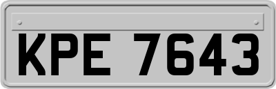 KPE7643
