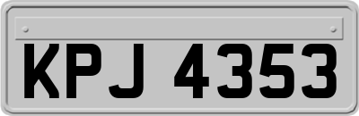KPJ4353