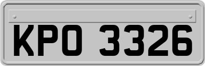 KPO3326