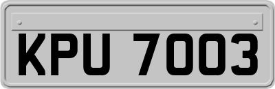 KPU7003