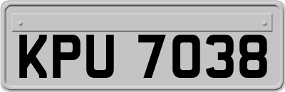 KPU7038