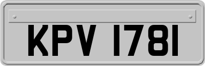 KPV1781