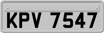KPV7547