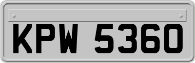 KPW5360