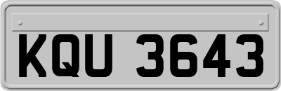 KQU3643