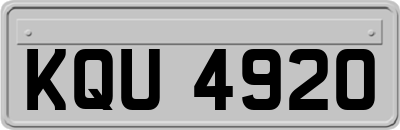 KQU4920