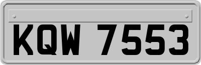 KQW7553