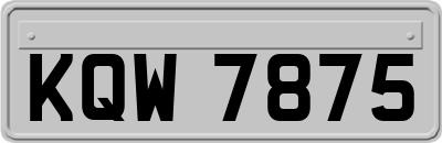 KQW7875