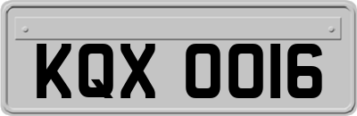 KQX0016