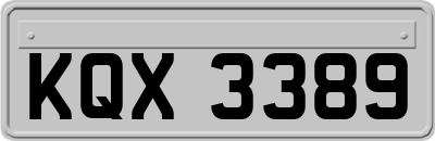 KQX3389