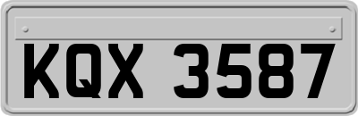 KQX3587