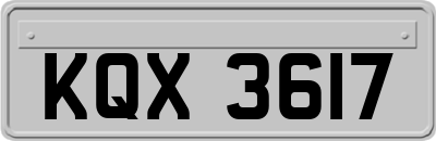 KQX3617