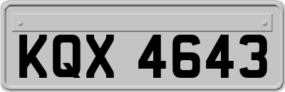 KQX4643