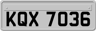 KQX7036