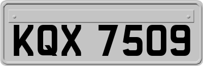 KQX7509