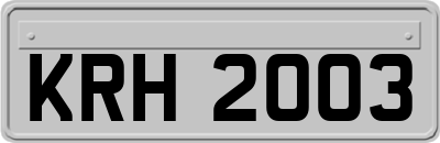 KRH2003