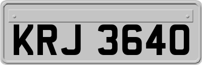 KRJ3640