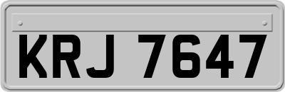 KRJ7647