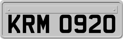 KRM0920