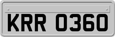 KRR0360