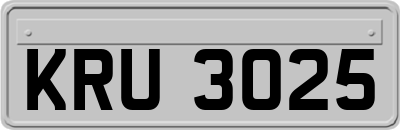 KRU3025