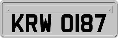 KRW0187