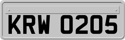 KRW0205