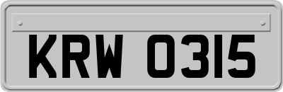 KRW0315