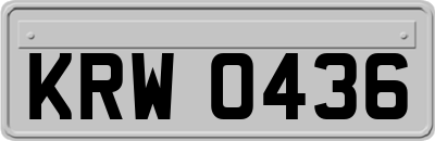 KRW0436