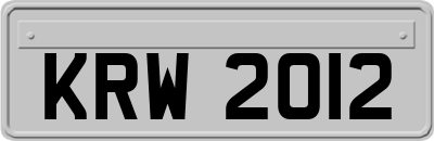 KRW2012