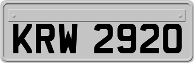 KRW2920