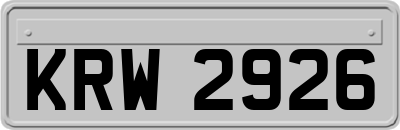 KRW2926