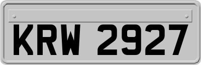 KRW2927