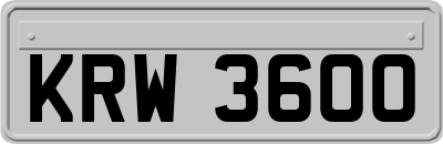 KRW3600