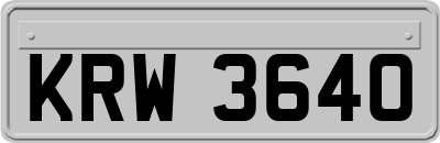 KRW3640