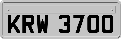 KRW3700