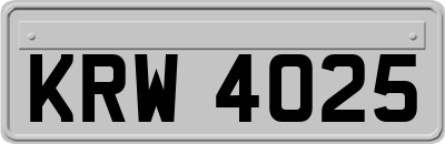 KRW4025
