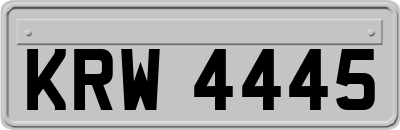 KRW4445