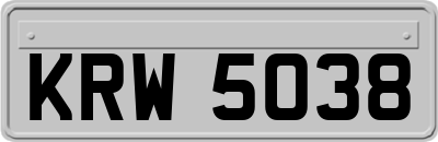 KRW5038