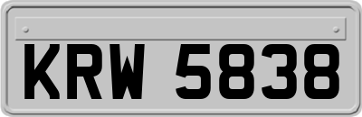 KRW5838