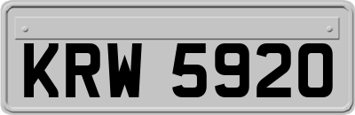 KRW5920
