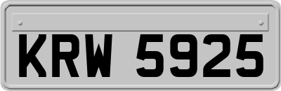 KRW5925