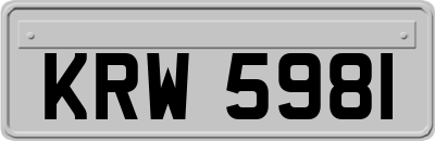 KRW5981