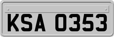 KSA0353